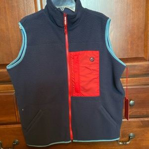 Southern proper fleece vest